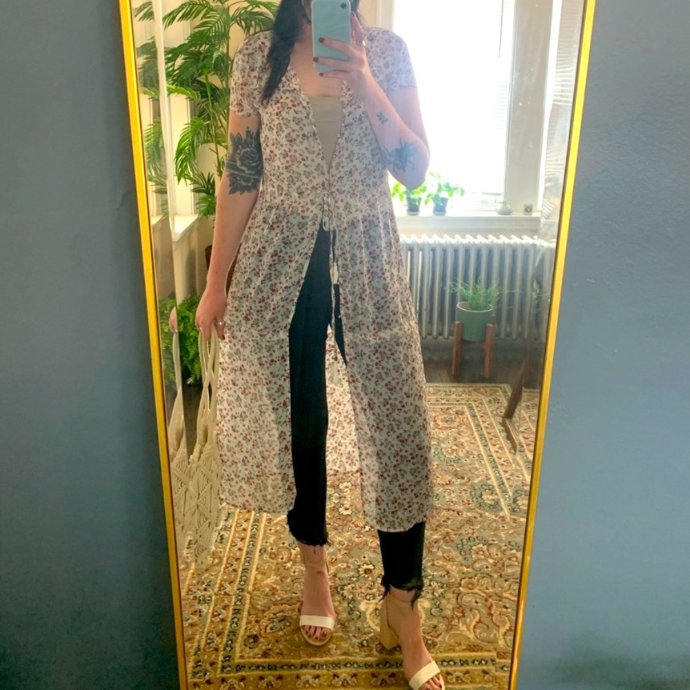 Fun Floral Island Duster 🌺